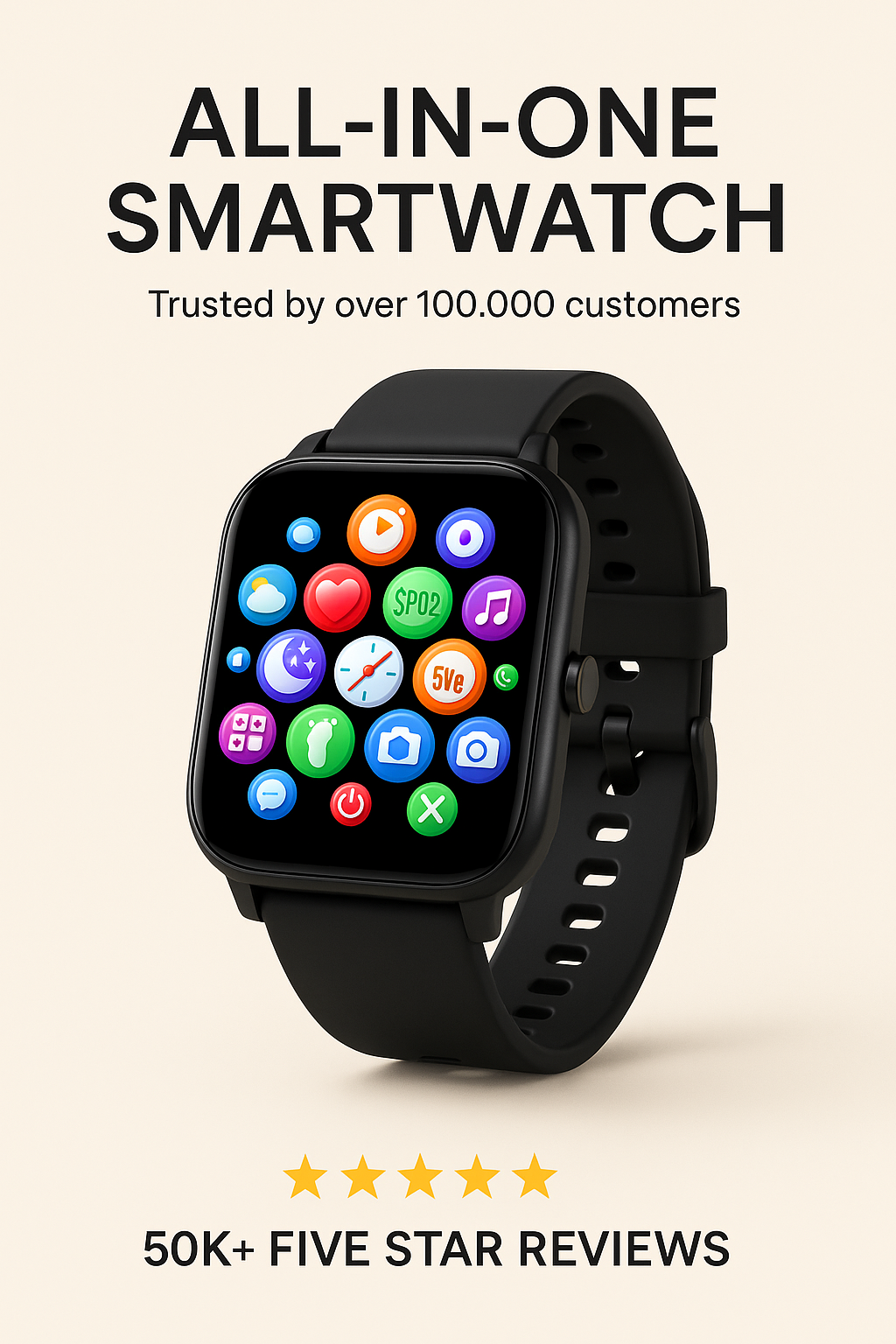 2025 Luxury Smart Watch Men Fitness Monitor Waterproof Sport Smartband Wrist Smartwatch for Women Xiaomi Huawei PK Amazfit GTR 4