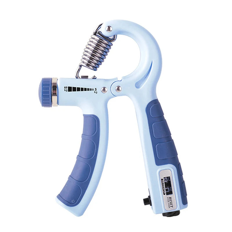 10-100kg Adjustable Hand Grip Strengthener Hand Grip Trainer With Counter Wrist Forearm And Hand Exerciser For Muscle Building
